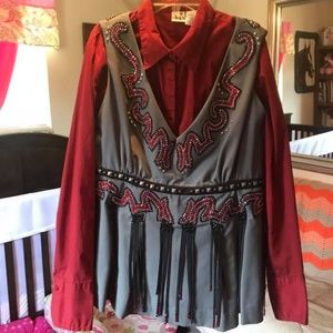 Maternity Horse Show Vest & shirt